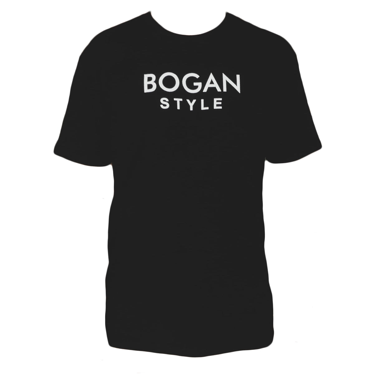 Classic black 'Bogan Style' men's tee