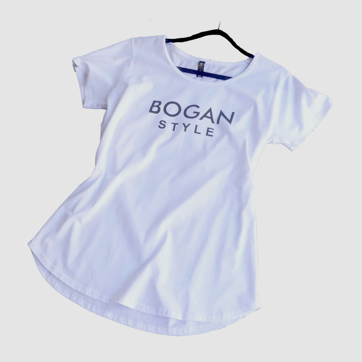 White Bogan Style women's t shirt